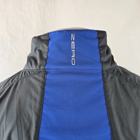 Zero Restriction Jacket Mens Medium Black 1/2 Zip Windbreaker Tour Series Golf 1 - Picture 7 of 11